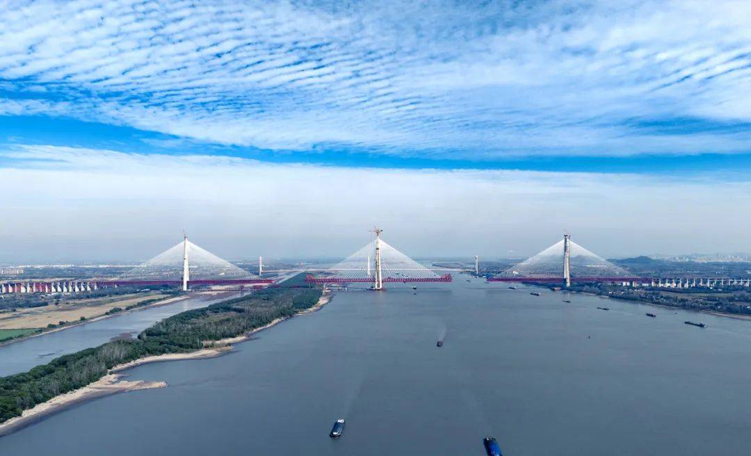 馬鞍山長江公鐵大橋,最新進(jìn)展來了!